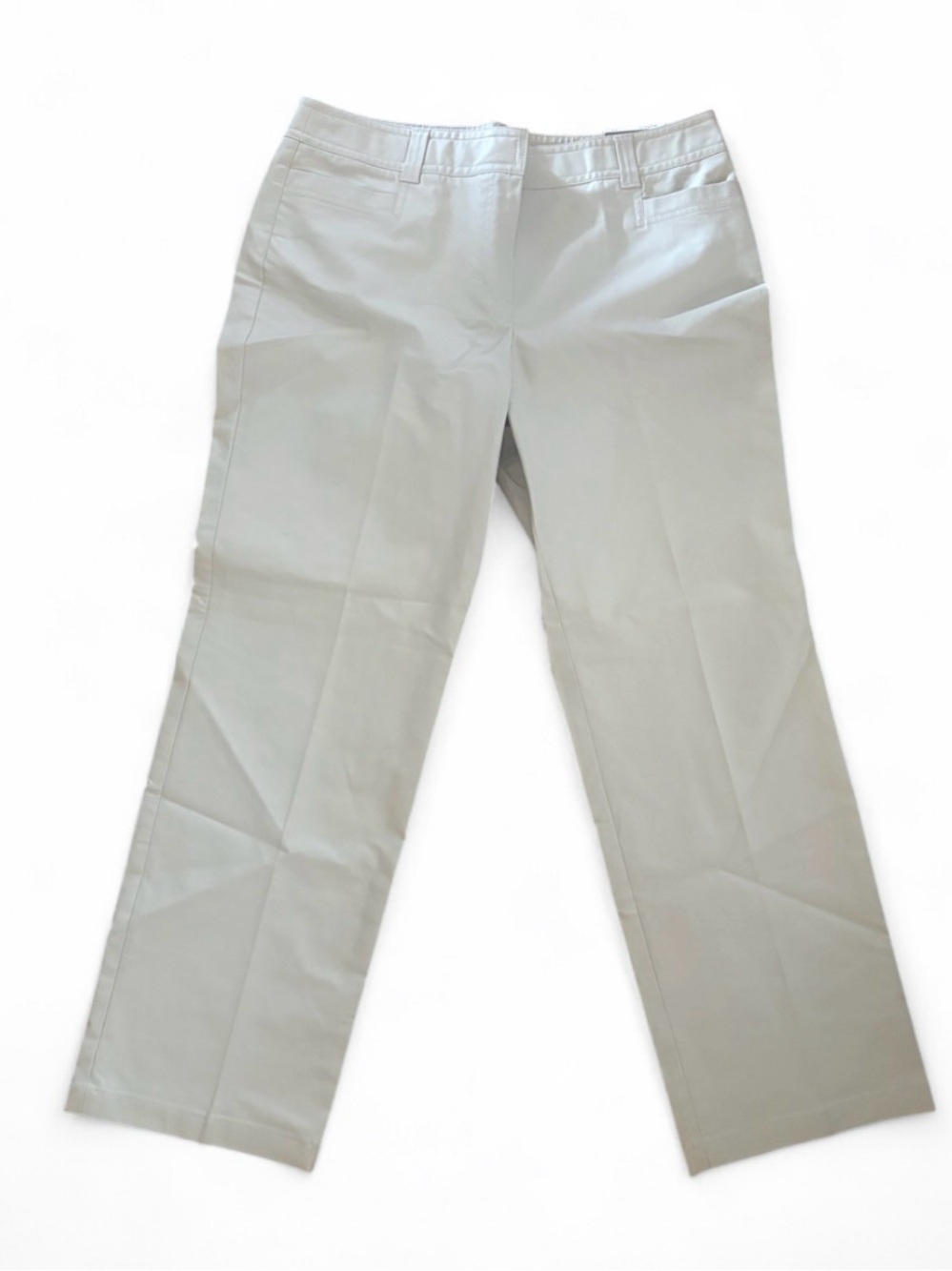 NWT Ann Taylor Margo Khaki Trousers Size 14